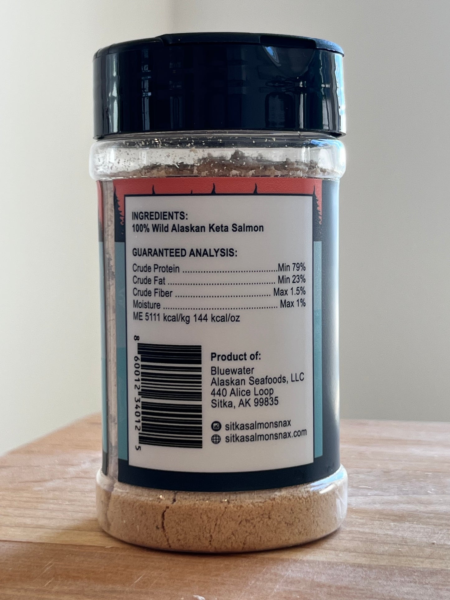 Sitka Salmon Snax - Cat & Dog Pet Food Topper 2oz