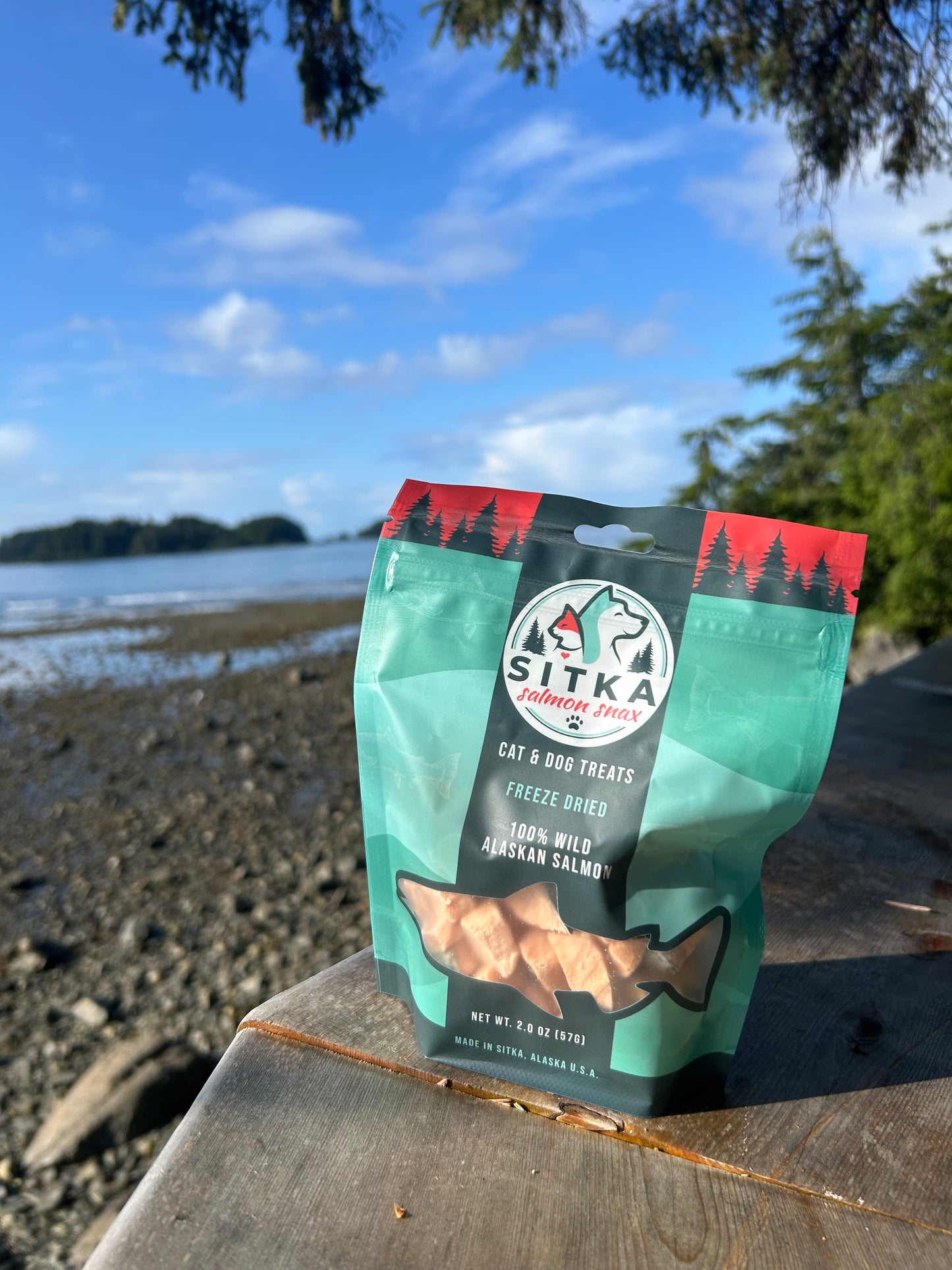 Sitka Salmon Snax - dog & cat treats 2.0oz