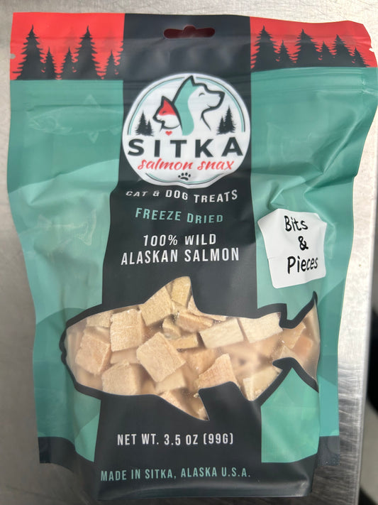 Sitka Salmon Snax - Bits & Pieces - 3.5oz