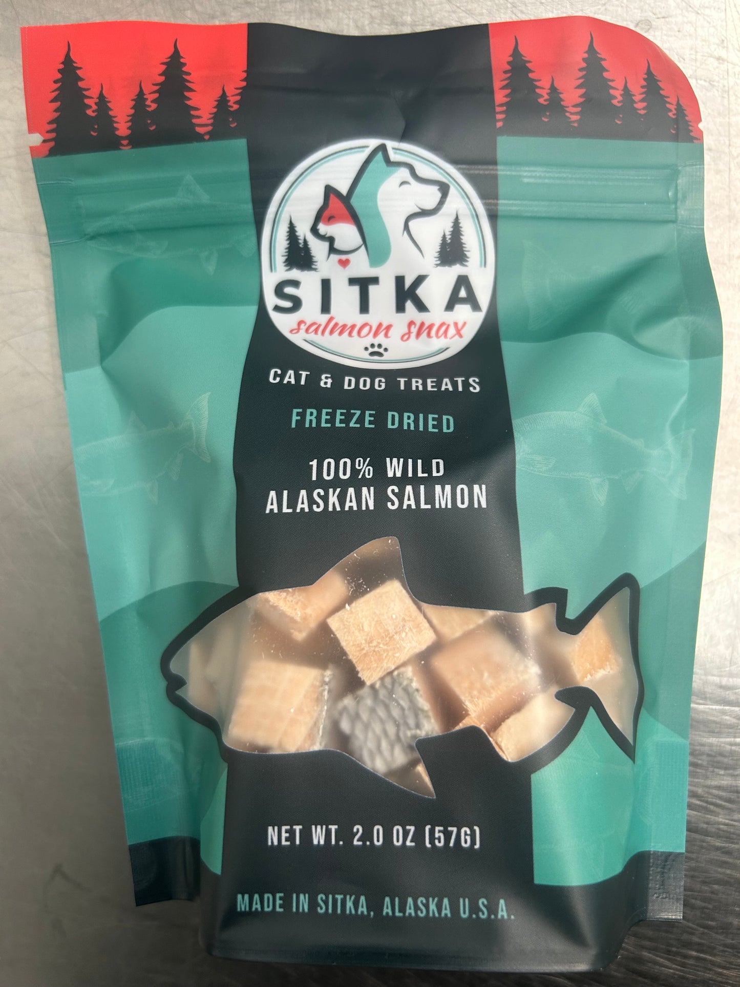 Sitka Salmon Snax - Dog & Cat Treats 2.0oz