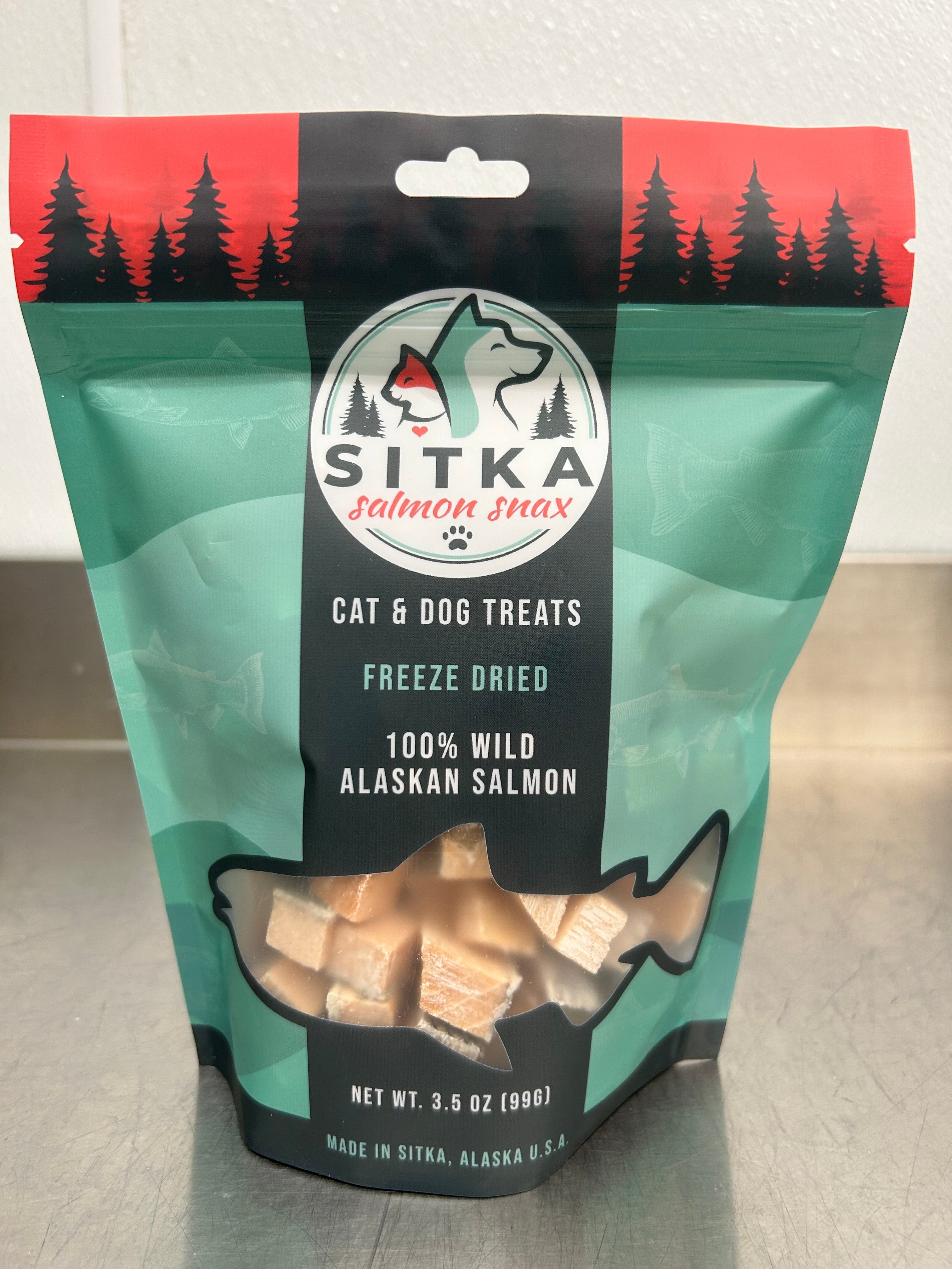 Sitka Salmon Snax - Dog & Cat Treats 3.5oz