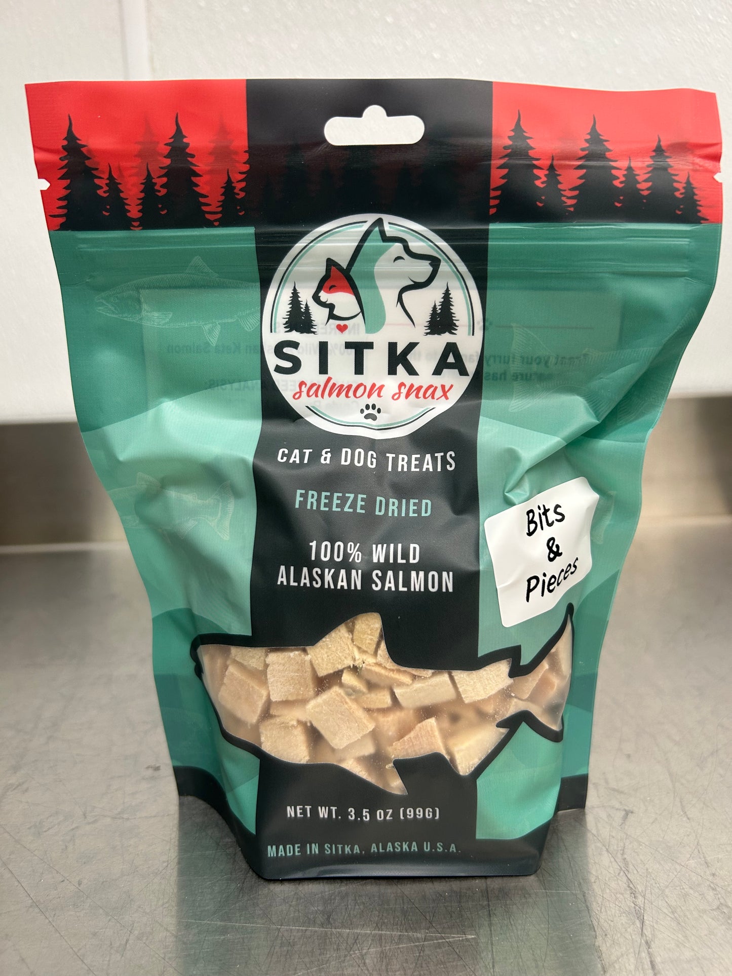 Sitka Salmon Snax - Bits & Pieces - 3.5oz