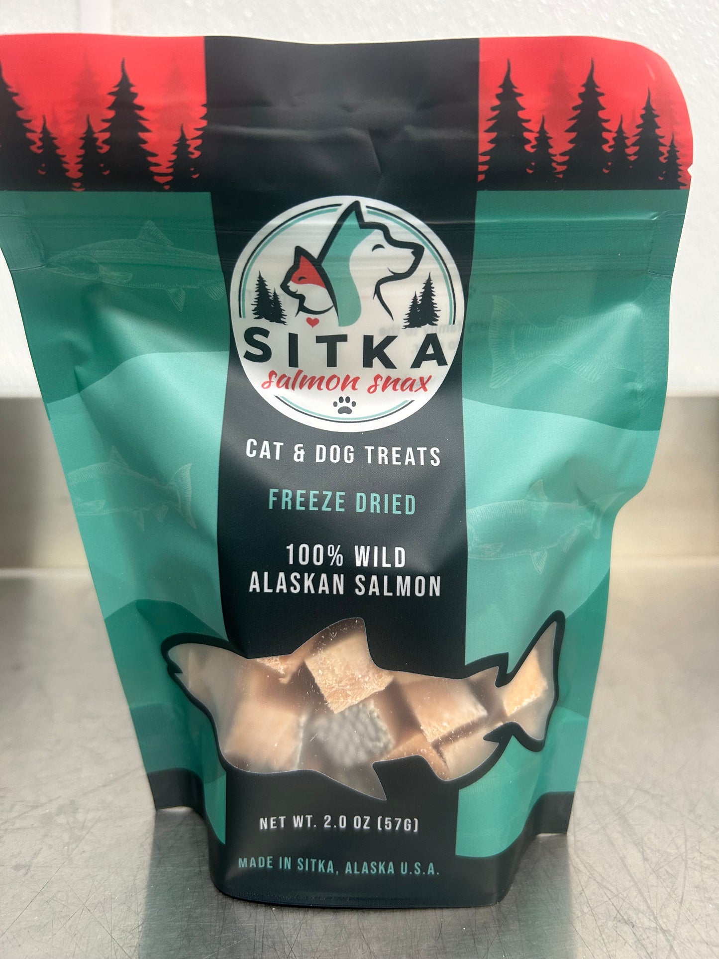 Sitka Salmon Snax - Dog & Cat Treats 2.0oz