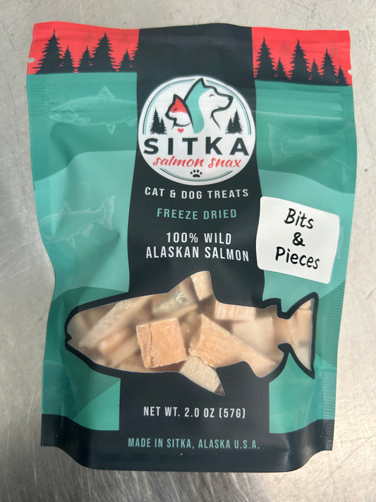 Sitka Salmon Snax - Bits & Pieces - 2oz