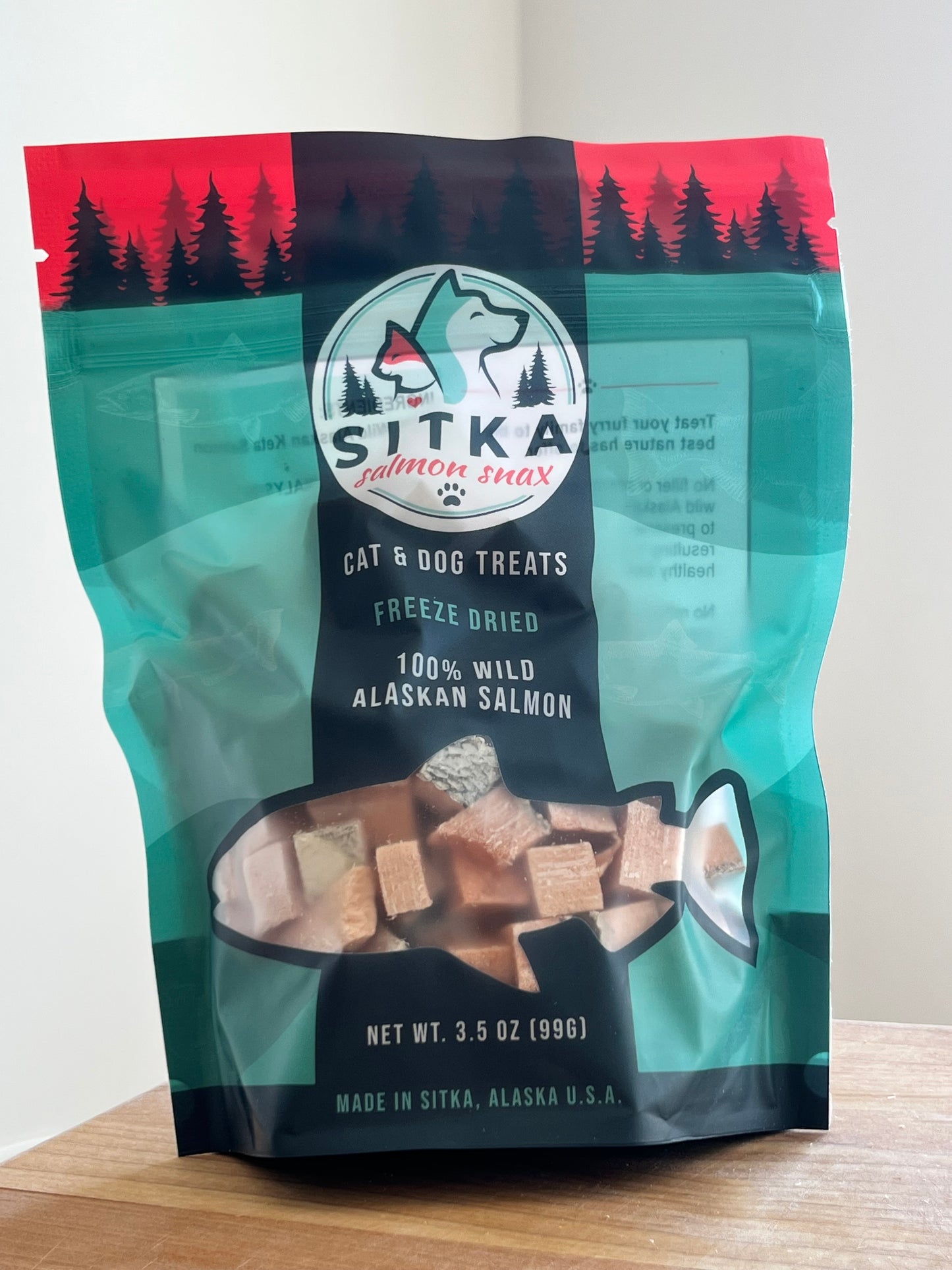 Sitka Salmon Snax - Dog & Cat Treats 3.5oz