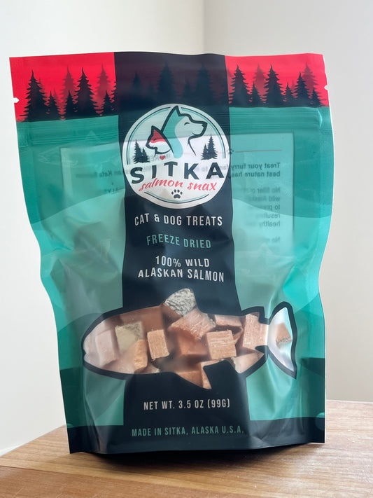 Sitka Salmon Snax - Dog & Cat Treats 3.5oz