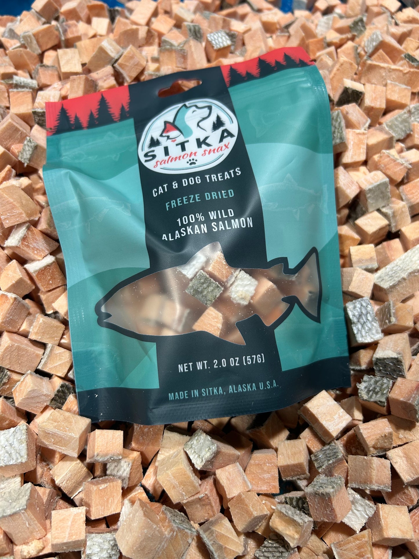 Sitka Salmon Snax - Dog & Cat Treats 2.0oz